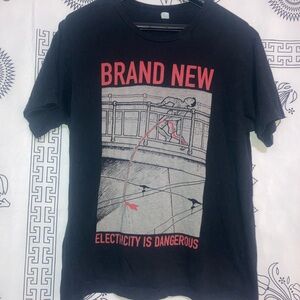 Brand New // Electricity is Dangerous Band T Shirt